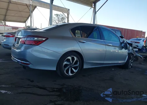 2017 Honda Accord Ex-L V6 из США, поврежденный, VIN 1HGCR3F89HA001558